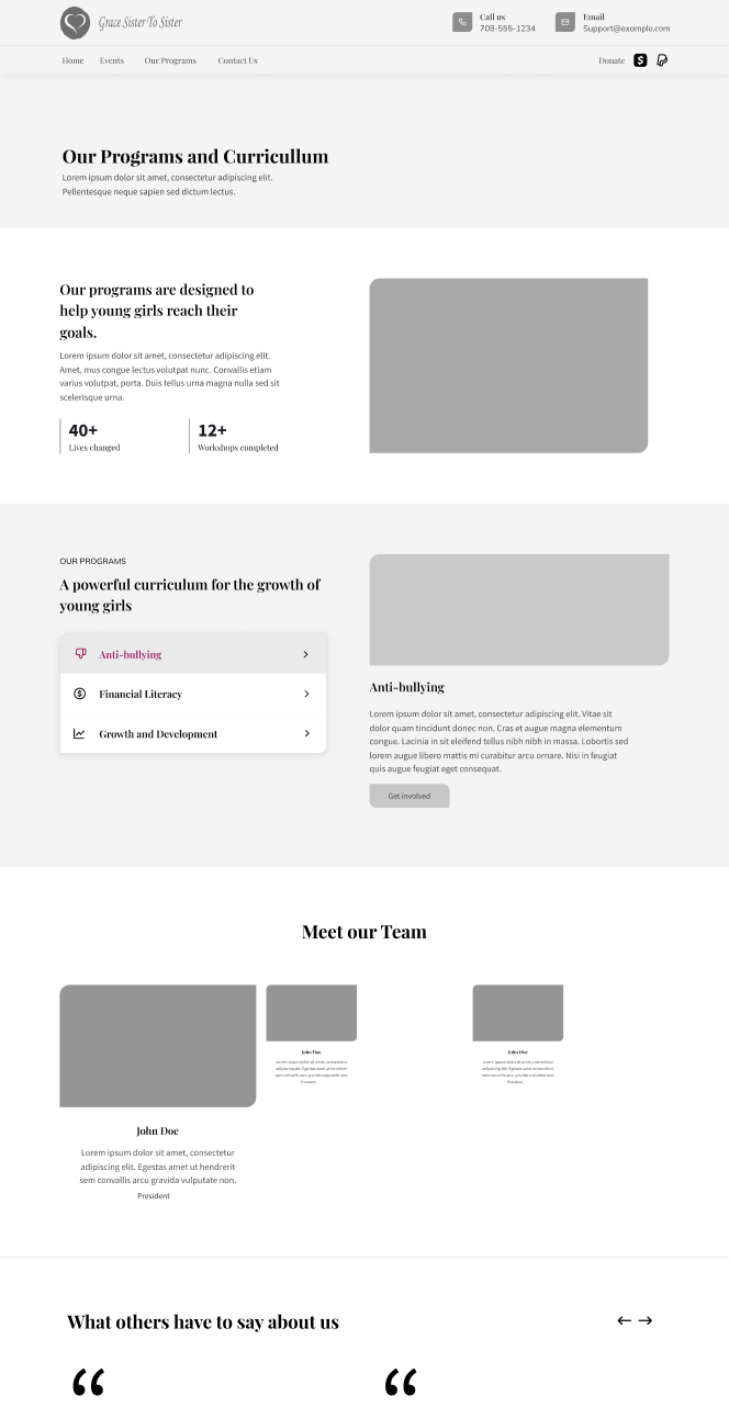Chicago nonprofit website designer